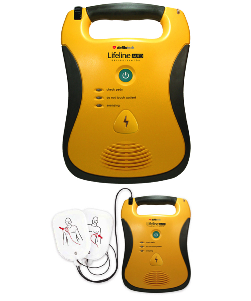 Defibtech Lifeline Fully Auto AED With 5 Year Battery Package 6DCF